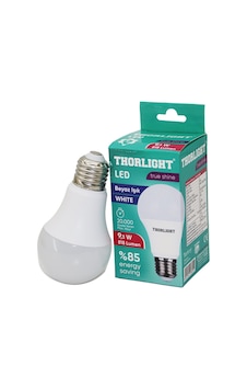 Thorlıght A-6009-b E27 Beyaz Led Ampul 9.3w - 10'li Paket Diğer Thorlıght A-6009-b E27 Beyaz Led Ampul 9.3w - 10'li Paket Diğer