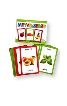 Karatay 4e Bak Öğren Kartları Meyve Ve Sebzeler Karatay 4e Bak Öğren Kartları Meyve Ve Sebzeler