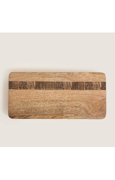 Felicita Ahşap Sunum Tabağı 15x31 H2.32cm Natural Felicita Ahşap Sunum Tabağı 15x31 H2.32cm Natural