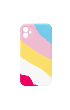 Ithınk Apple Uyumlu iPhone 11 Raınbow Silinebilir Kapak Lila Ithınk Apple Uyumlu iPhone 11 Raınbow Silinebilir Kapak Lila