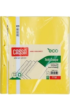 Cassa Eco Telli Dosya 50 Li SARI 1