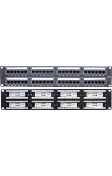 Powermaster Pm-18501 48 Port Utp Cat6 Patch Panel Powermaster Pm-18501 48 Port Utp Cat6 Patch Panel