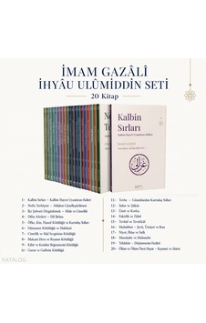 İmam Gazali Nefis Ve Kalp Terbiyesi Külliyatı 20 Kitap