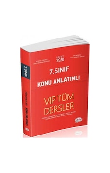 Editör Yayınları 7. Sınıf Tüm Dersler Vıp Konu Anlatımlı Editör Yayınları 7. Sınıf Tüm Dersler Vıp Konu Anlatımlı