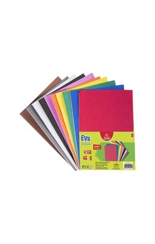 Bubu Eva Yapışkanlı A4 20x30cm 10lu - 4 Paket Bubu Eva Yapışkanlı A4 20x30cm 10lu - 4 Paket