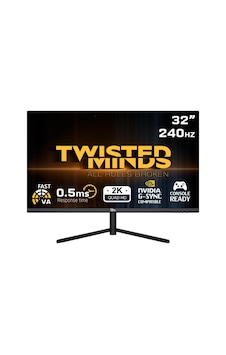Twisted Minds TM32QHD240VA 32" 0.5 MS 2K 240 Hz Oyuncu Monitörü Teşhir