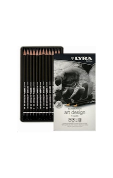 Lyra Art Design Profesyonel Dereceli Kalem Seti 12 Li Metal Kutu Lyra Art Design Profesyonel Dereceli Kalem Seti 12 Li Metal Kutu