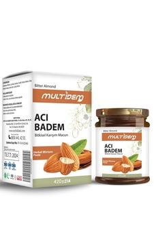 Multidem Acı Badem Bitkisel Karışım Macun 420 G Multidem Acı Badem Bitkisel Karışım Macun 420 G