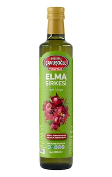 Bozkırlı Çavuşoğlu Doğal Fermantasyon Elma Sirkesi 500 ML Bozkırlı Çavuşoğlu Doğal Fermantasyon Elma Sirkesi 500 ML