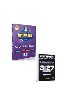 Paraf 2027 6. Sınıf İnteraktif Sosyal Bilgiler Soru Kütüphanesi+ Evp Akademi Paragraf Paraf 2027 6. Sınıf İnteraktif Sosyal Bilgiler Soru Kütüphanesi+ Evp Akademi Paragraf
