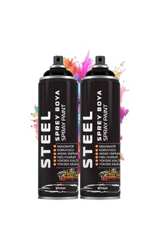 Siyah Sprey 200 Ml 2 Adet Hızlı Kuruyan Profesyonel Plastik Demir Metal Cam Porselen Duvar Renkli Sku: Mırstk6a3f7fba77 0 Siyah Sprey 200 Ml 2 Adet Hızlı Kuruyan Profesyonel Plastik Demir Metal Cam Porselen Duvar Renkli Sku: Mırstk6a3f7fba77 0