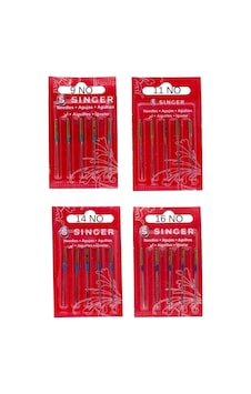 Ayrex Singer Ev Tipi Makinelere Uygun Dikiş Makinesi Iğne Seti 10, 12,14 Ve 16 No 2045, 3475471221347 Ayrex Singer Ev Tipi Makinelere Uygun Dikiş Makinesi Iğne Seti 10, 12,14 Ve 16 No 2045, 3475471221347