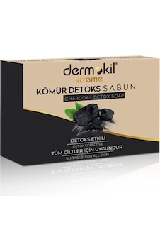 Dermokil Kömürlü Doğal Katı Sabun 100gr Dermokil Kömürlü Doğal Katı Sabun 100gr