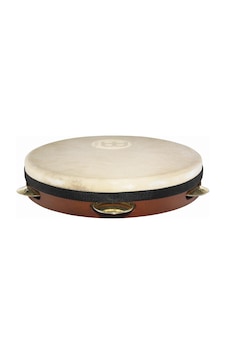 Meinl Pa10ab-m 10" Keçi Derisi Pandeiro Tamburin Antique Brown Meinl Pa10ab-m 10" Keçi Derisi Pandeiro Tamburin Antique Brown