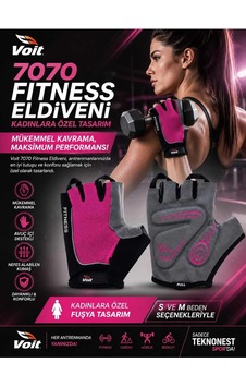 7070 Fitness Eldiveni, Kadın, Fuşya, S Beden, Ağırlık Kaldırma Genel 7070 Fitness Eldiveni, Kadın, Fuşya, S Beden, Ağırlık Kaldırma Genel