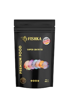 Fishka Super Growth 250 ML Discus Balık Yemi Fishka Super Growth 250 ML Discus Balık Yemi