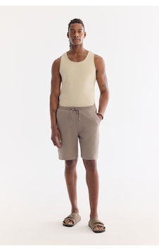 Avva Erkek Açık Haki Beli Bağcıklı Lastikli Pamuklu Nefes Alan Relaxed Fit Şort A61y3725 Avva Erkek Açık Haki Beli Bağcıklı Lastikli Pamuklu Nefes Alan Relaxed Fit Şort A61y3725