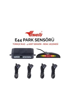 Park Sensoru E44 4 Sensorlu Grı Turkce Konusan Park Sensoru E44 4 Sensorlu Grı Turkce Konusan