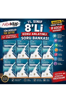 Bilgi Sarmal 11.sınıf Maarif Soru Bankası Seti 8 Kitap Bilgi Sarmal 11.sınıf Maarif Soru Bankası Seti 8 Kitap