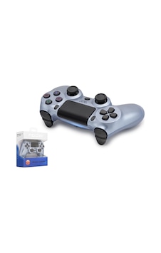 Nodar Nd400k Bluetooth Gamepad Oyun Kolu Ps4 Uyumlu Doubleshock 4 Metalik Mavi