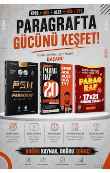 Paragrafı Sevdiren Hoca Paragraf Soru Bankası & Paragraf Deneme Seti Paragrafı Sevdiren Hoca Paragraf Soru Bankası & Paragraf Deneme Seti
