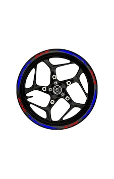 Pcx Kırmızı Yazılı Mavi Reflektif Pençe Şeritli Pcx Kırmızı Yazılı Mavi Reflektif Pençe Şeritli