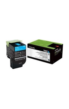 Lexmark Cs310-70C80C0 Mavi Toner 1.000 Sayfa Lexmark Cs310-70C80C0 Mavi Toner 1.000 Sayfa