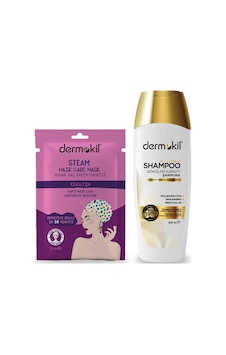 Dermokil Dökülme Karşıtı Şampuan 600 ML + Keratin Buhar Saç Bakım Maskesi 35 ML Dermokil Dökülme Karşıtı Şampuan 600 ML + Keratin Buhar Saç Bakım Maskesi 35 ML