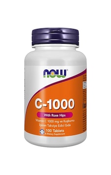 Now C-1000 With Rose Hips 100 Tablet