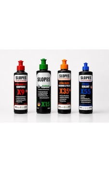 Slopes X9 Extra Kalın X15 İnce Pasta X35 Hare Ve X55 Boya Koruma Seti 250 Ml Slopes X9 Extra Kalın X15 İnce Pasta X35 Hare Ve X55 Boya Koruma Seti 250 Ml