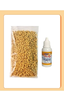 Pond Stick Naturel Japon Balığı Yemi 100gr + Fish-vit Balık Vitamini Pond Stick Naturel Japon Balığı Yemi 100gr + Fish-vit Balık Vitamini