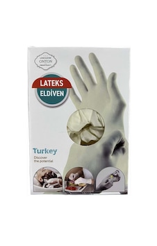 Onton Çok Amaçlı Latex Eldiven 6 Lı. Muayene, Ameliyat Eldiveni Onton Çok Amaçlı Latex Eldiven 6 Lı. Muayene, Ameliyat Eldiveni