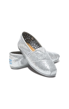 TOMS SILVER GLITTER - GÜMÜŞ PULLU KADIN ESPADRİL Gümüş TOMS SILVER GLITTER - GÜMÜŞ PULLU KADIN ESPADRİL Gümüş
