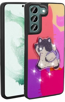 Galaxy Uyumlu S22 Kılıf Parlayan Kabartmalı İkonik Figürlü Zore Amas Silikon Kapak Galaxy Uyumlu S22 Kılıf Parlayan Kabartmalı İkonik Figürlü Zore Amas Silikon Kapak