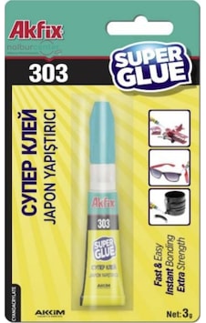 Akfix Süper Japon Yapıştırıcı 3 Gr 303