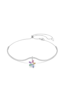 5749189 Swarovski Kolye 2026 Capsule:choker Flower Motıf Mul/rhs Çok Renkli