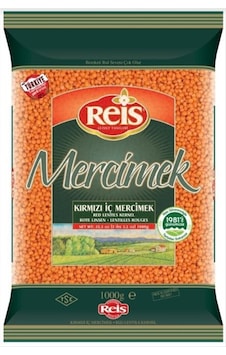 Reis Kırmızı Mercimek 1 KG