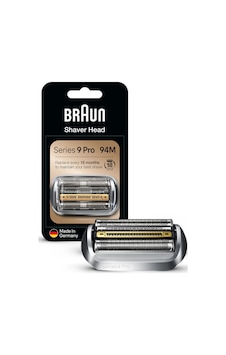 Braun Elektrikli Tıraş Makinesi Başlığı Yedek Parçası, 94m Gümüş, Erkekler İçin Series 9 Pro Ve Series 9 Elektrikli Tıraş Makineleriyle Uyumlu Braun Elektrikli Tıraş Makinesi Başlığı Yedek Parçası, 94m Gümüş, Erkekler İçin Series 9 Pro Ve Series 9 Elektrikli Tıraş Makineleriyle Uyumlu