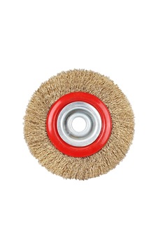 Leo Dairesel Tel Fırça Çelik Telli 250x25mm Leo Dairesel Tel Fırça Çelik Telli 250x25mm