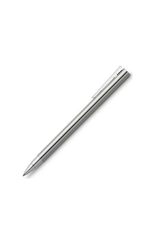 Faber Castell Neo Slim Parlak Çelik Roller Kalem 342004 Faber Castell Neo Slim Parlak Çelik Roller Kalem 342004