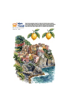 Mavi Sanat Ütü İle Rub On Transfer Kağıdı A4 Model No: 0063