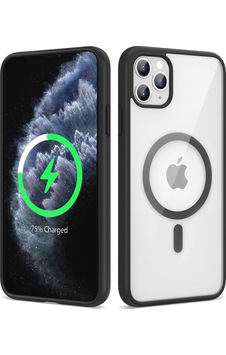 Zore Apple Uyumlu iPhone 11 Pro Max Magsafe Wireless Şarj Özellikli Silikon Ege Kılıf-s Siyah Zore Apple Uyumlu iPhone 11 Pro Max Magsafe Wireless Şarj Özellikli Silikon Ege Kılıf-s Siyah