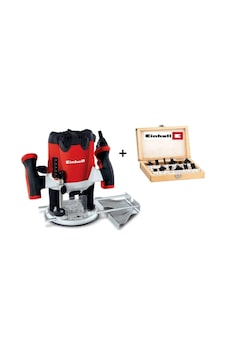Einhell TE-RO 1255 E Dik Freze Makinesi + 12 Parça Freze Uç Einhell TE-RO 1255 E Dik Freze Makinesi + 12 Parça Freze Uç