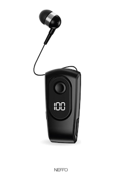 Makaralı Kulaklık Bluetooth 5.4 18 Saat Konuşma Dijital Ekran Titreşimli Yüksek Kalite Ses