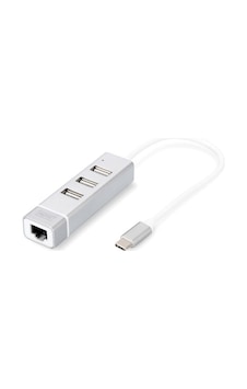 Digitus Da-70253 3 Port USB Type C To Rj45 10/100Mbps 3 Port USB Digitus Da-70253 3 Port USB Type C To Rj45 10/100Mbps 3 Port USB
