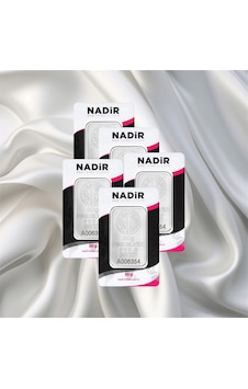 Leva Gold 50 Gr Nadir Gümüş Külçe 5 Adet