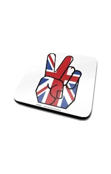 Bardak Altlığı Union Jack Peace Çok Renkli Bardak Altlığı Union Jack Peace Çok Renkli