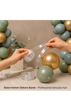 Bakgelal 5 Metre Plastik Balon Zinciri Aparatı 5li Set- Şeffaf Balon Şeridi Ve Balon Kemeri Hazırlama - 9012641724345 6+ Bakgelal 5 Metre Plastik Balon Zinciri Aparatı 5li Set- Şeffaf Balon Şeridi Ve Balon Kemeri Hazırlama - 9012641724345 6+