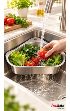 Bymyhand Paslanmaz Çelik Üçgen Lavabo Süzgeci Lavabo İçi Süzgeç No1 Çok Renkli Bymyhand Paslanmaz Çelik Üçgen Lavabo Süzgeci Lavabo İçi Süzgeç No1 Çok Renkli