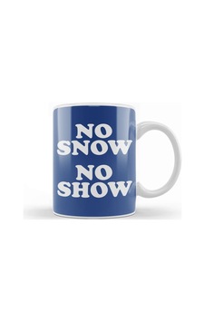 No Snow No Show Worn By Eric Clapton Kupa Bardak Porselen Karışık